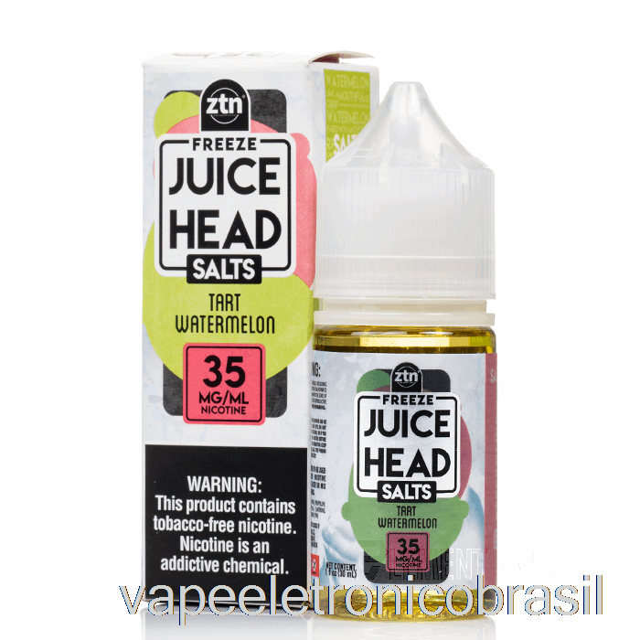 Vape Vaporesso Congelar Torta De Melancia - Suco De Sais De Cabeça - 30ml 35mg